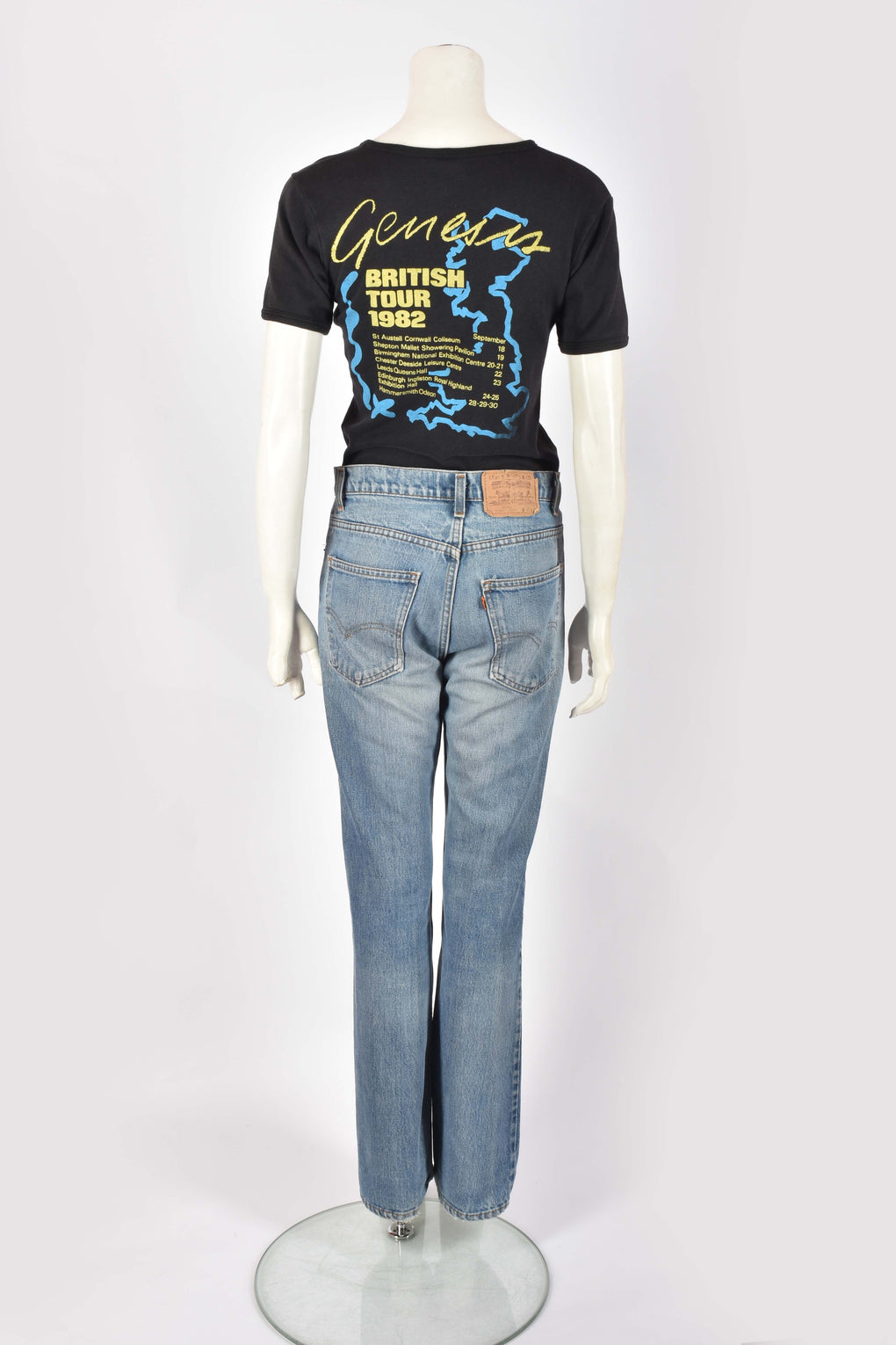 GENESIS BRITISH TOUR 1982 T-SHIRT