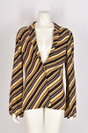 GUCCI SILK STRIPED SHIRT