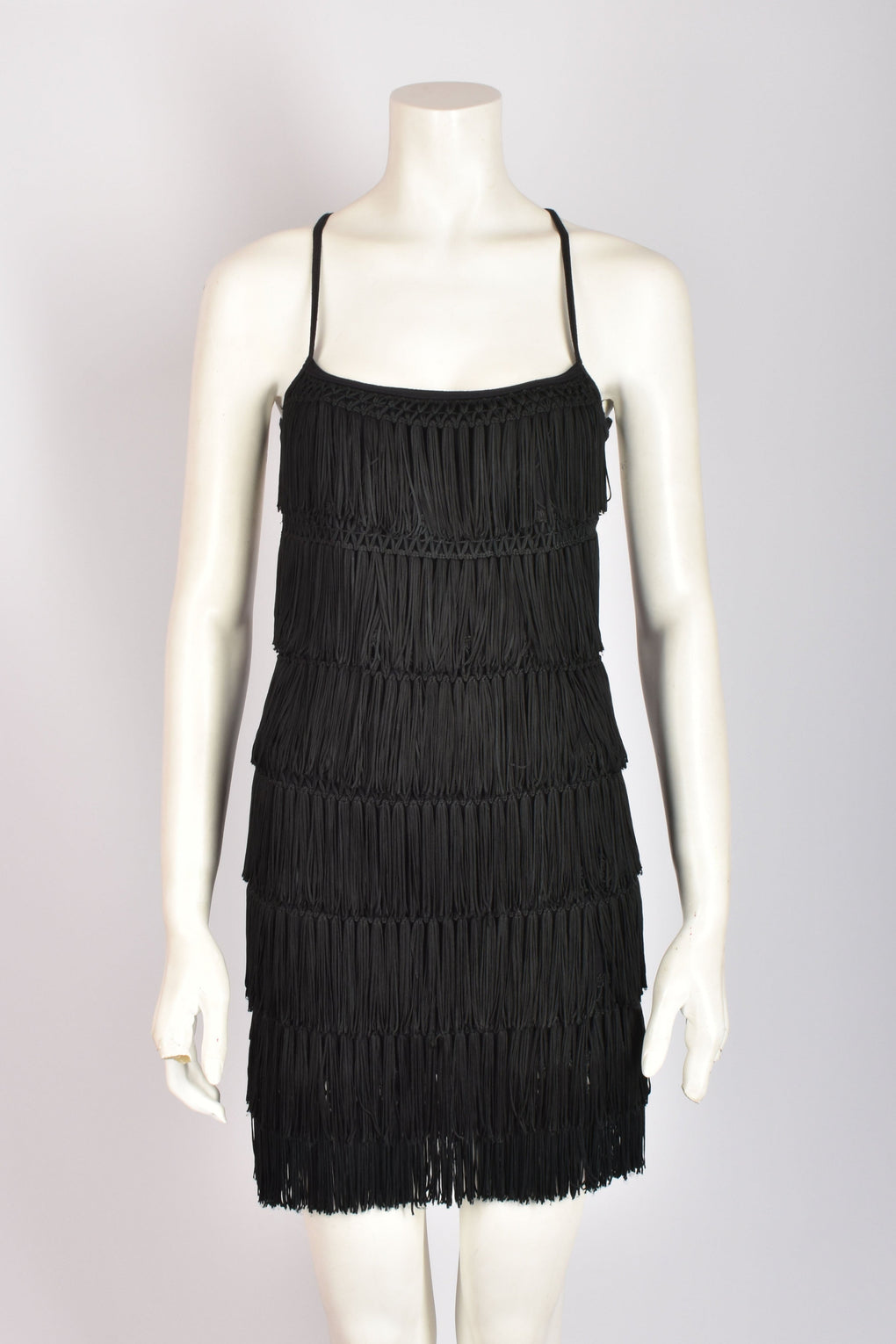 HELEN STOREY FRINGE MINI DRESS