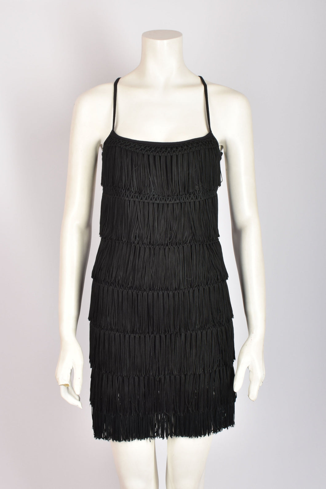 HELEN STOREY FRINGE MINI DRESS