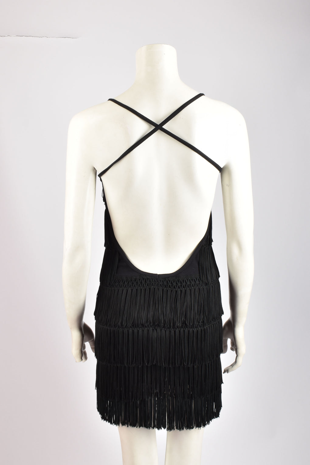 HELEN STOREY FRINGE MINI DRESS