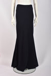 ALEXANDER MCQUEEN NAVY MAXI SKIRT
