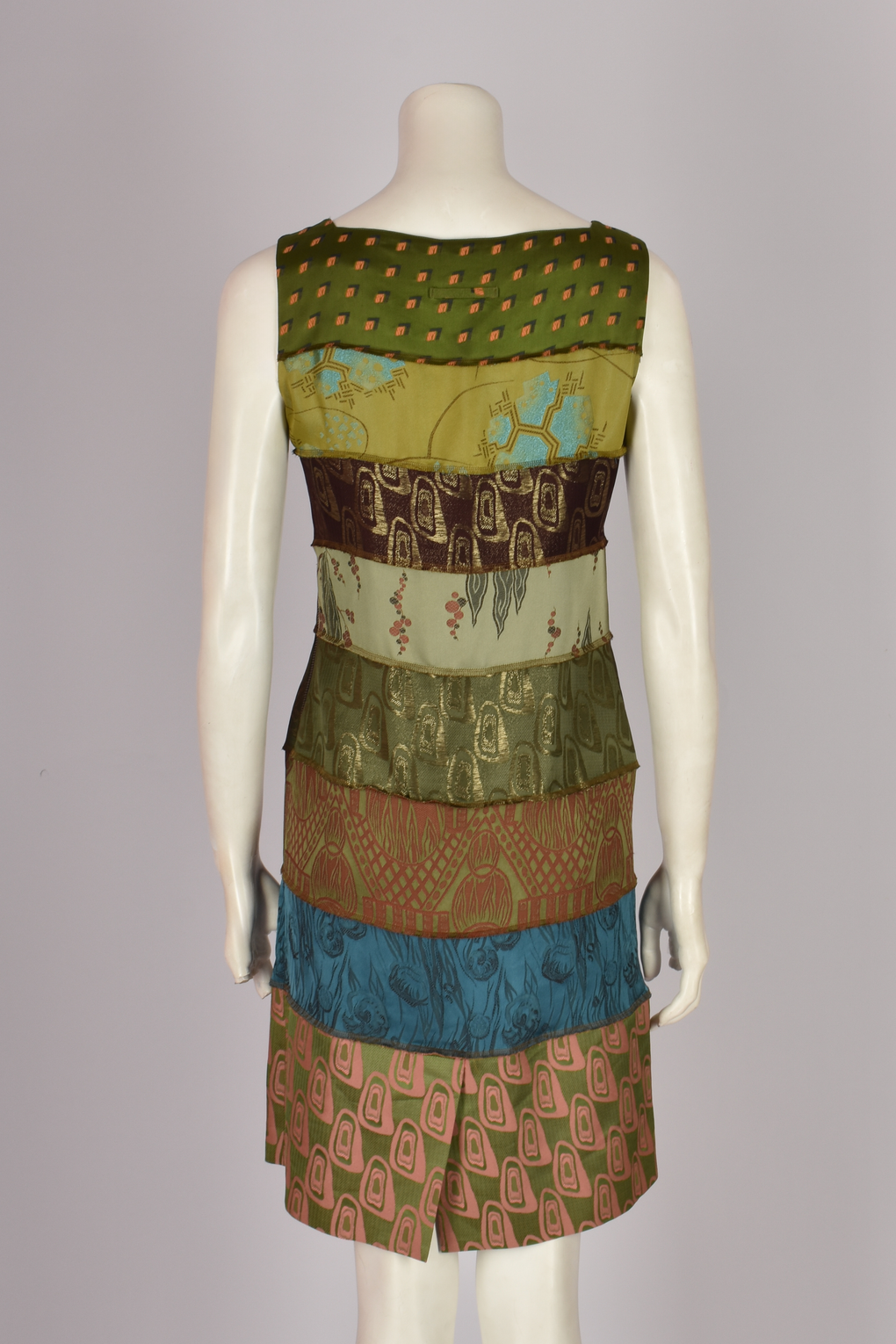 JEAN PAUL GAULTIER F/W 2002 PATTERENED DRESS