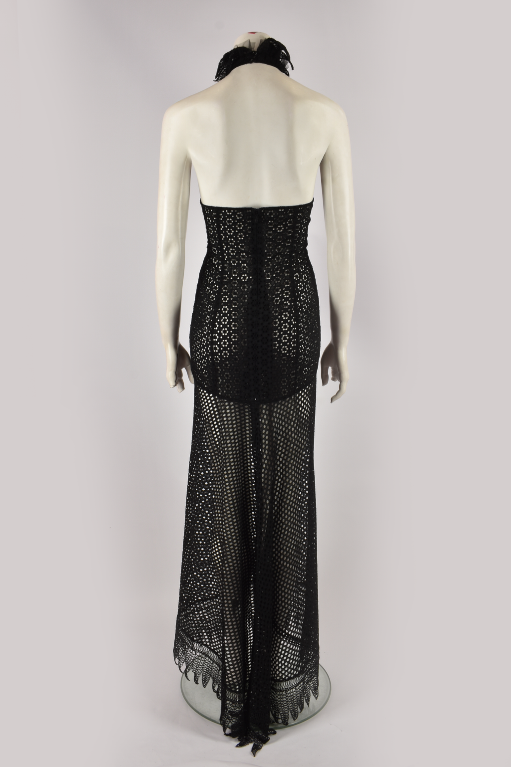 LA PERLA BLACK SHEER GOWN