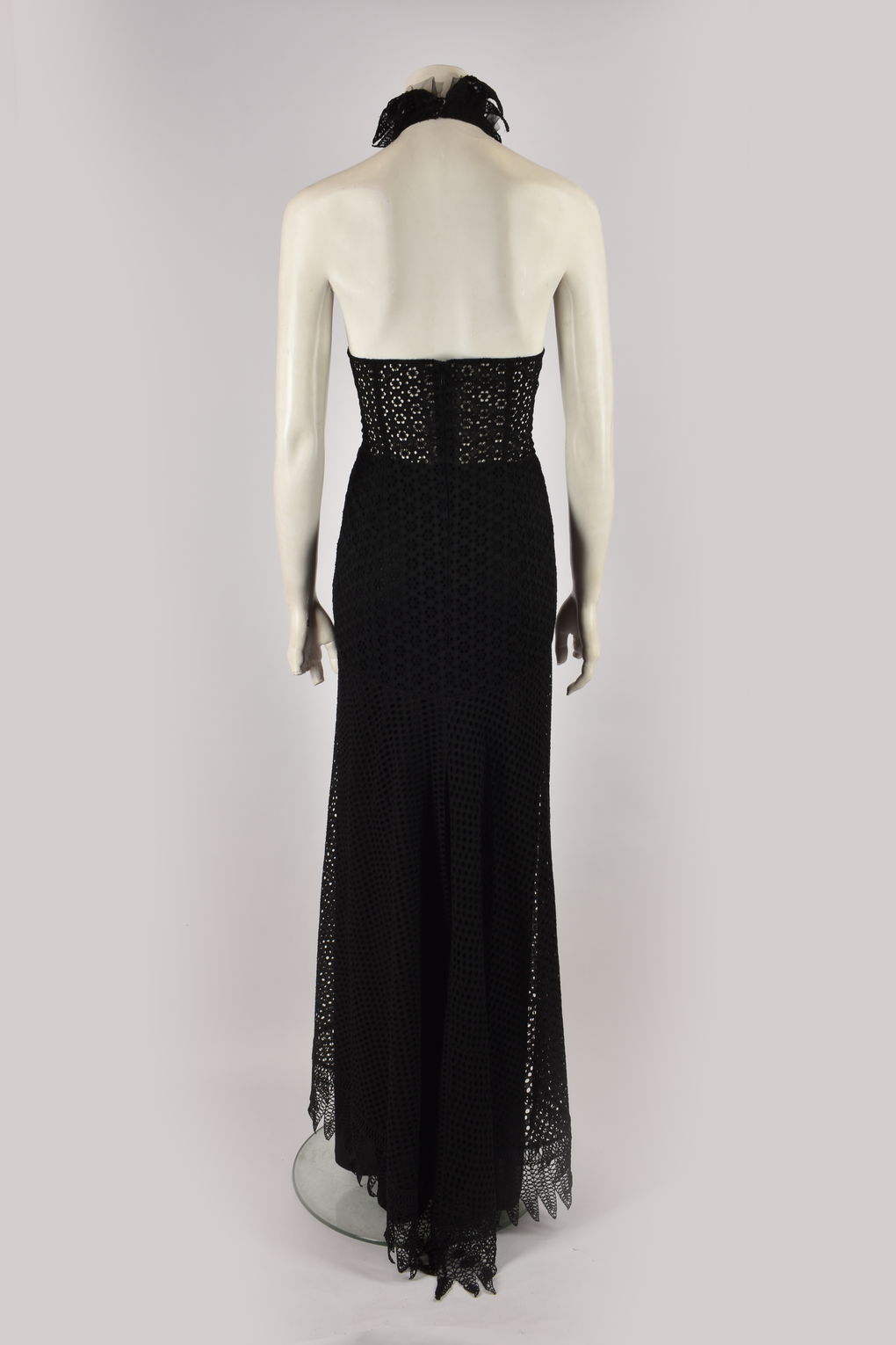 LA PERLA BLACK SHEER GOWN