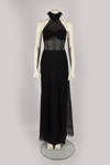 LA PERLA BLACK SHEER GOWN
