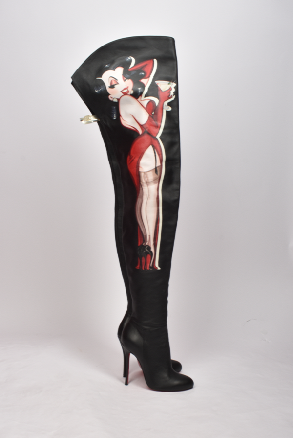 Christian louboutin thigh high boots online