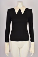 ALEXANDER MCQUEEN COLLARED TOP
