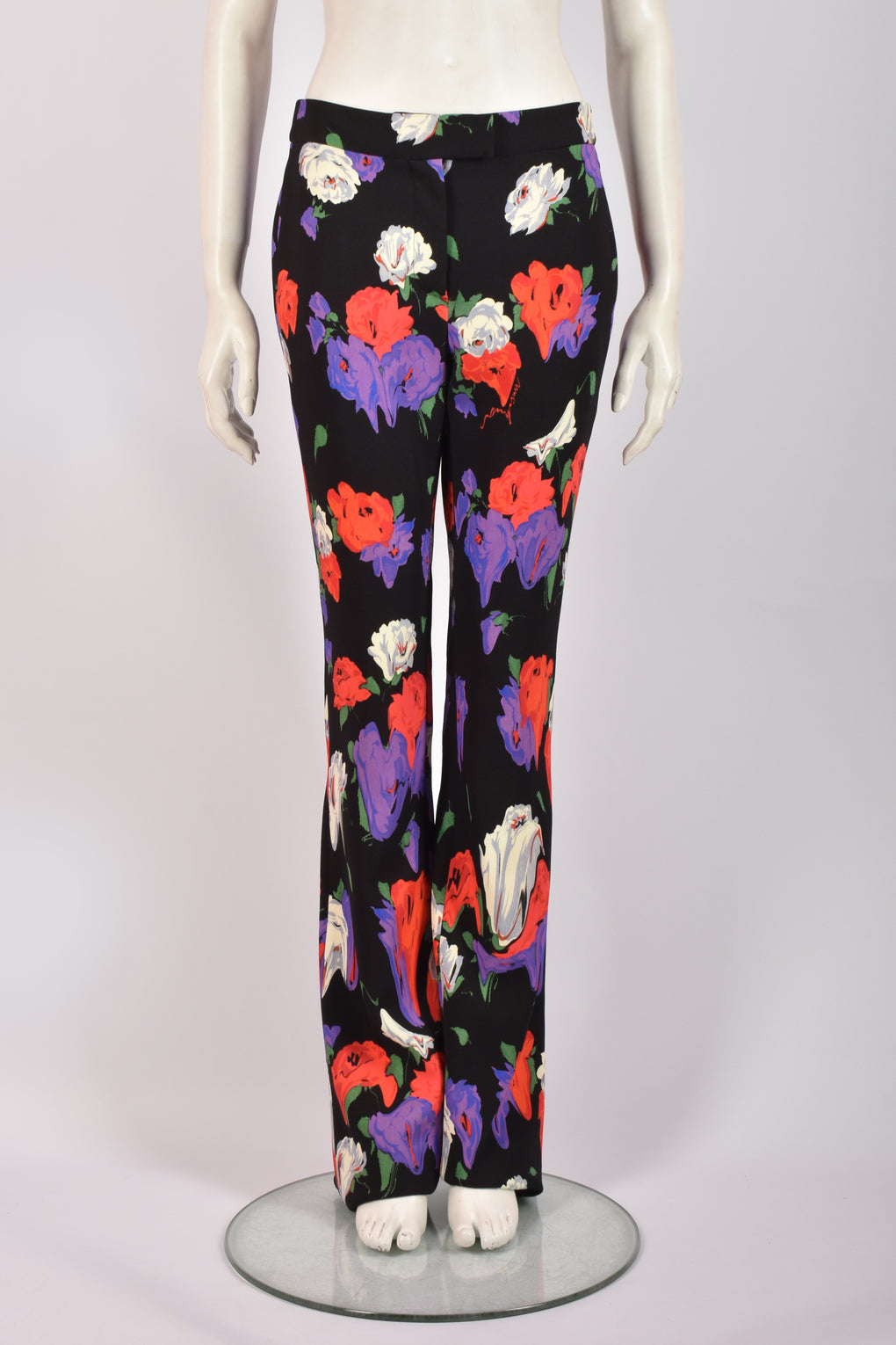 MOSCHINO FLOWER PRINT TROUSER SUIT