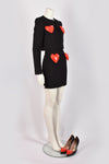 MOSCHINO S/S 2023 HEART SKIRT SUIT