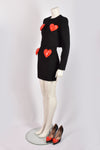 MOSCHINO S/S 2023 HEART SKIRT SUIT