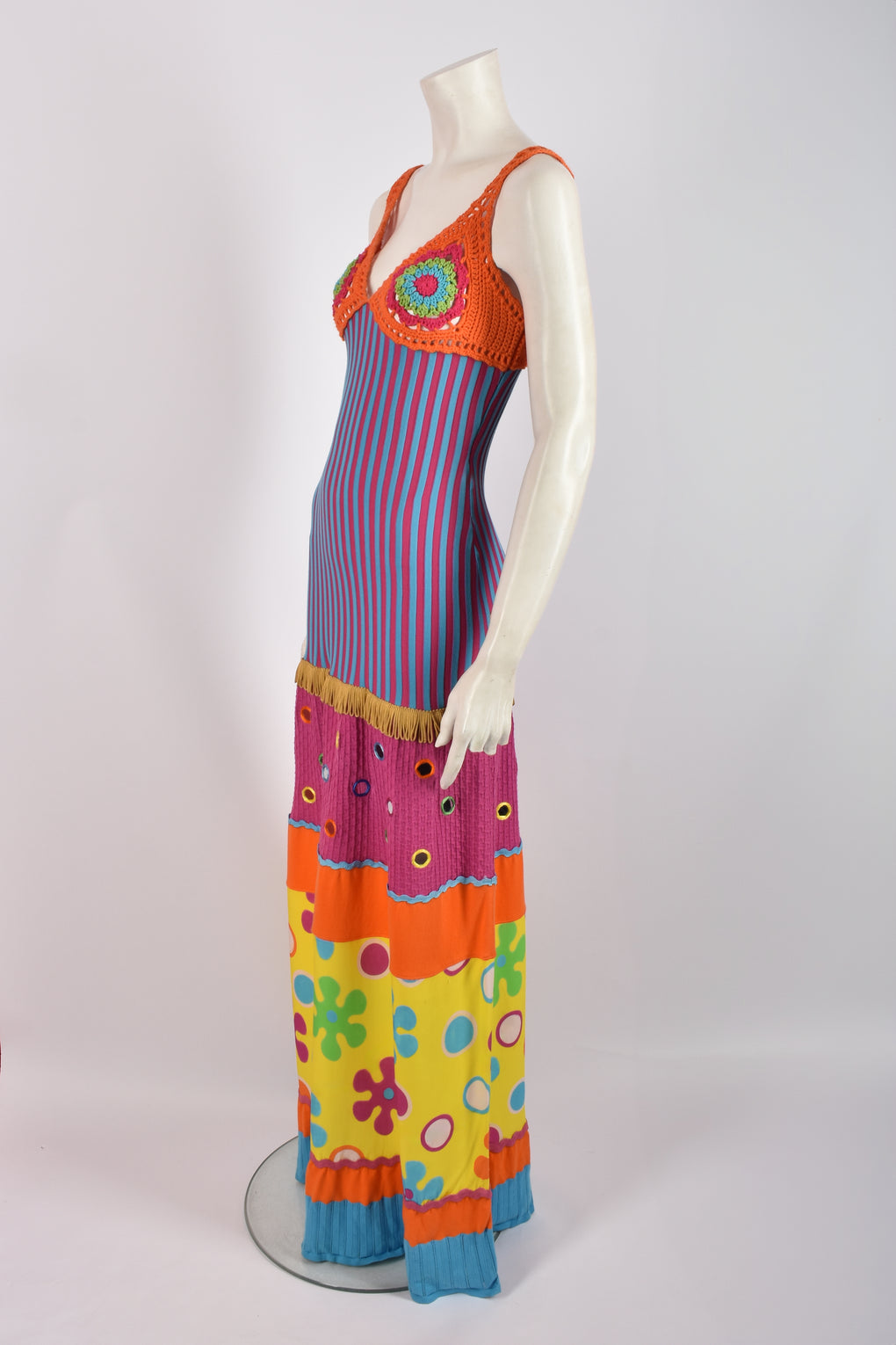 MOSCHINO MULTI COLOURED DRESS