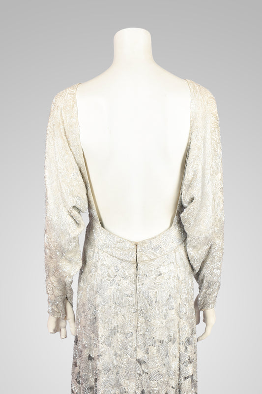 1930S STYLE BEADED GOWN