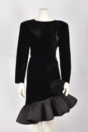 PIERRE CARDIN VELVET DRESS
