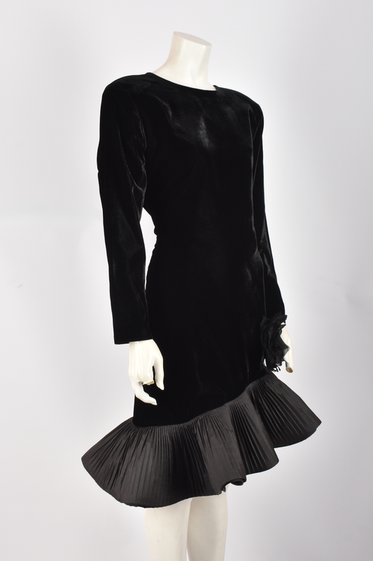 PIERRE CARDIN VELVET DRESS