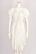 VIVIENNE WESTWOOD WHITE CORSET SUMMER DRESS