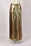 VALENTINO GOLD MAXI SKIRT