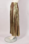 VALENTINO GOLD MAXI SKIRT
