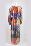 1970S LANVIN LAMÉ SET