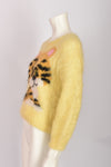 ANNE ARUNDELL YELLOW TIGER SWEATER