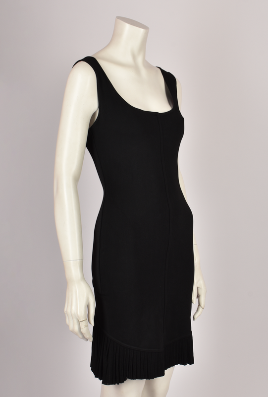 ALAIA LITTLE BLACK STRETCH DRESS