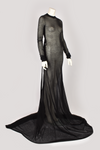 ANN DEMEULEMEESTER SHEER GOWN