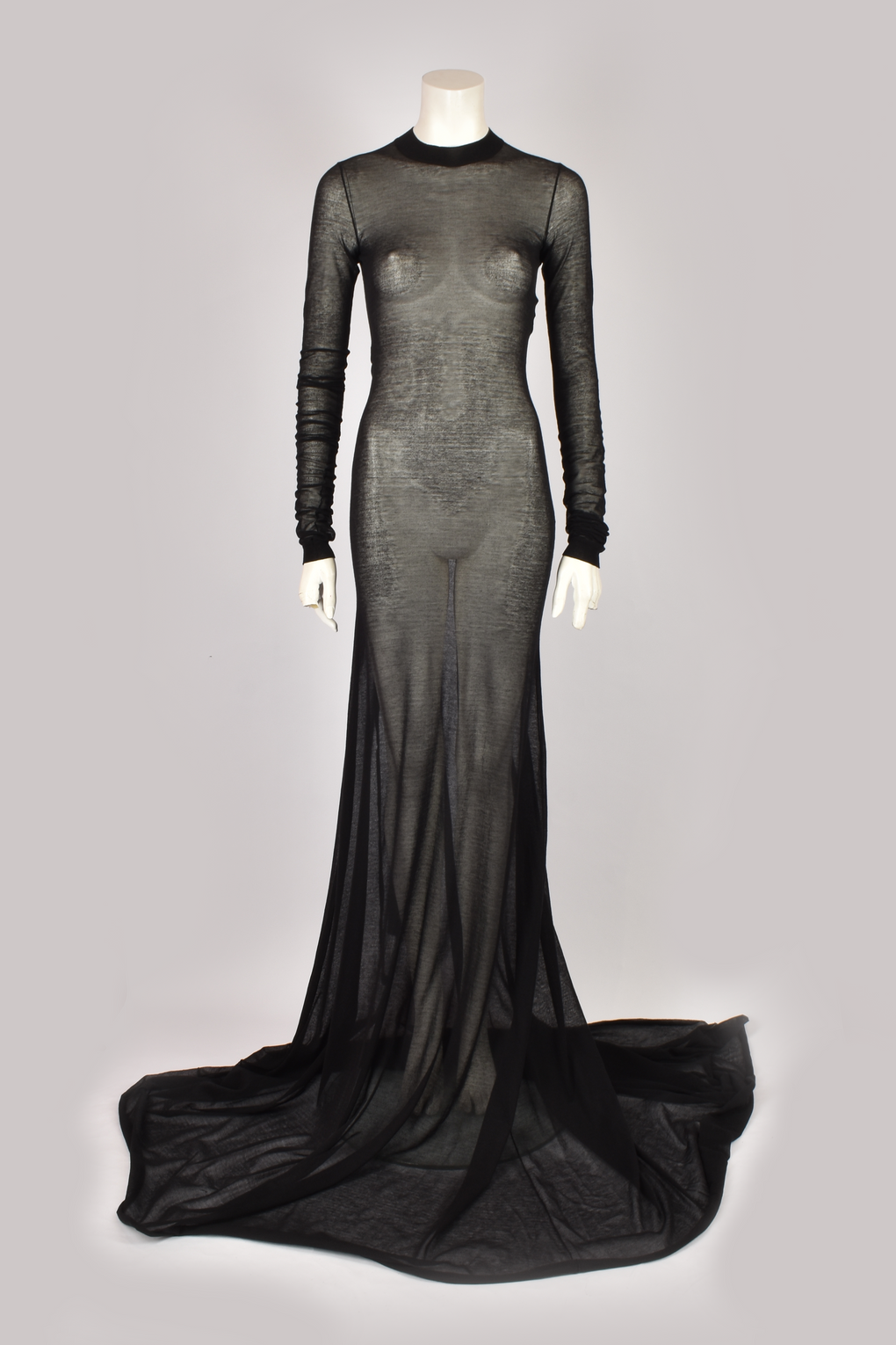 ANN DEMEULEMEESTER SHEER GOWN