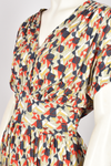 BALENCIAGA BY NICOLAS GHESQUIERE PRINT DRESS