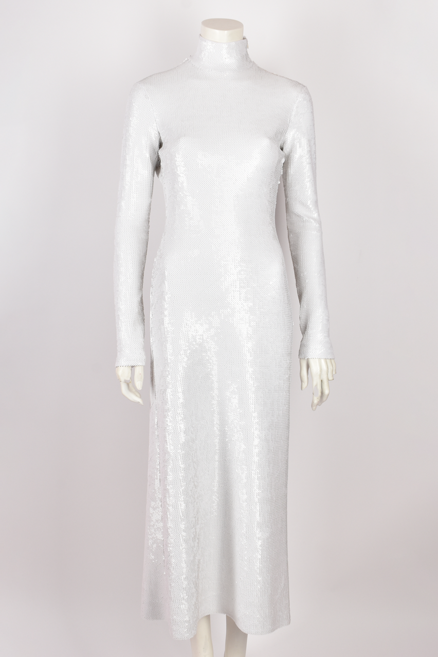 celine white sequin dress Celine Dress - white sequins