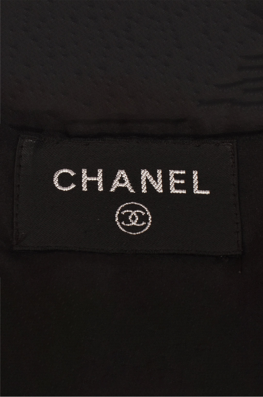 CHANEL BLACK TWEED MAXI DRESS