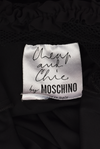 MOSCHINO CHEAP & CHIC KNIT AND VELVET DRESS