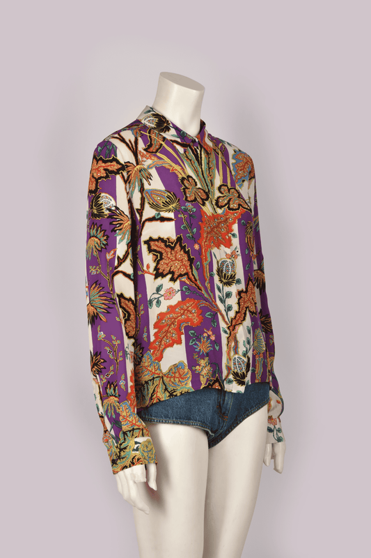 BALENCIAGA (GHESQUIERE)PRINTED BUTTON DOWN
