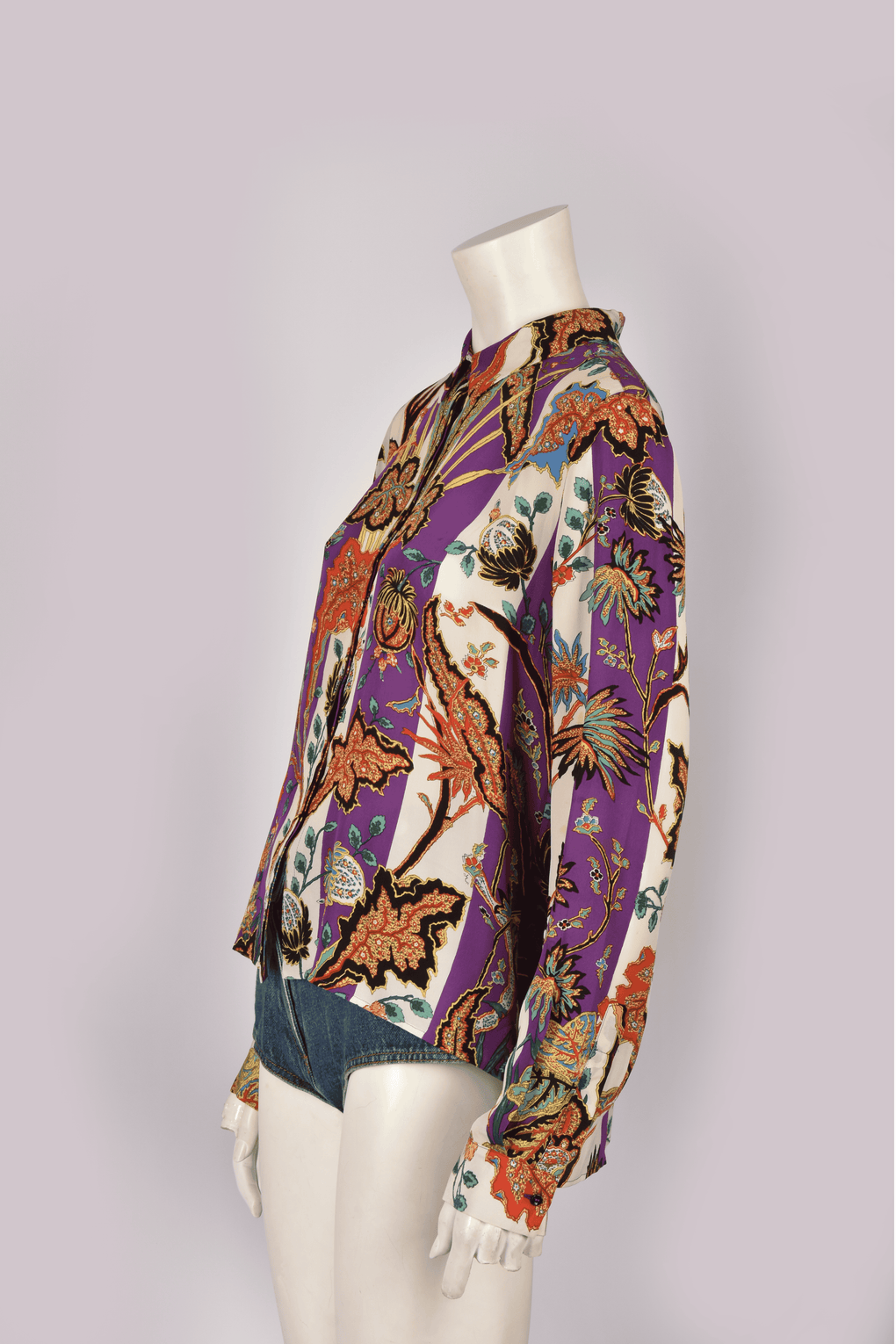 BALENCIAGA (GHESQUIERE)PRINTED BUTTON DOWN