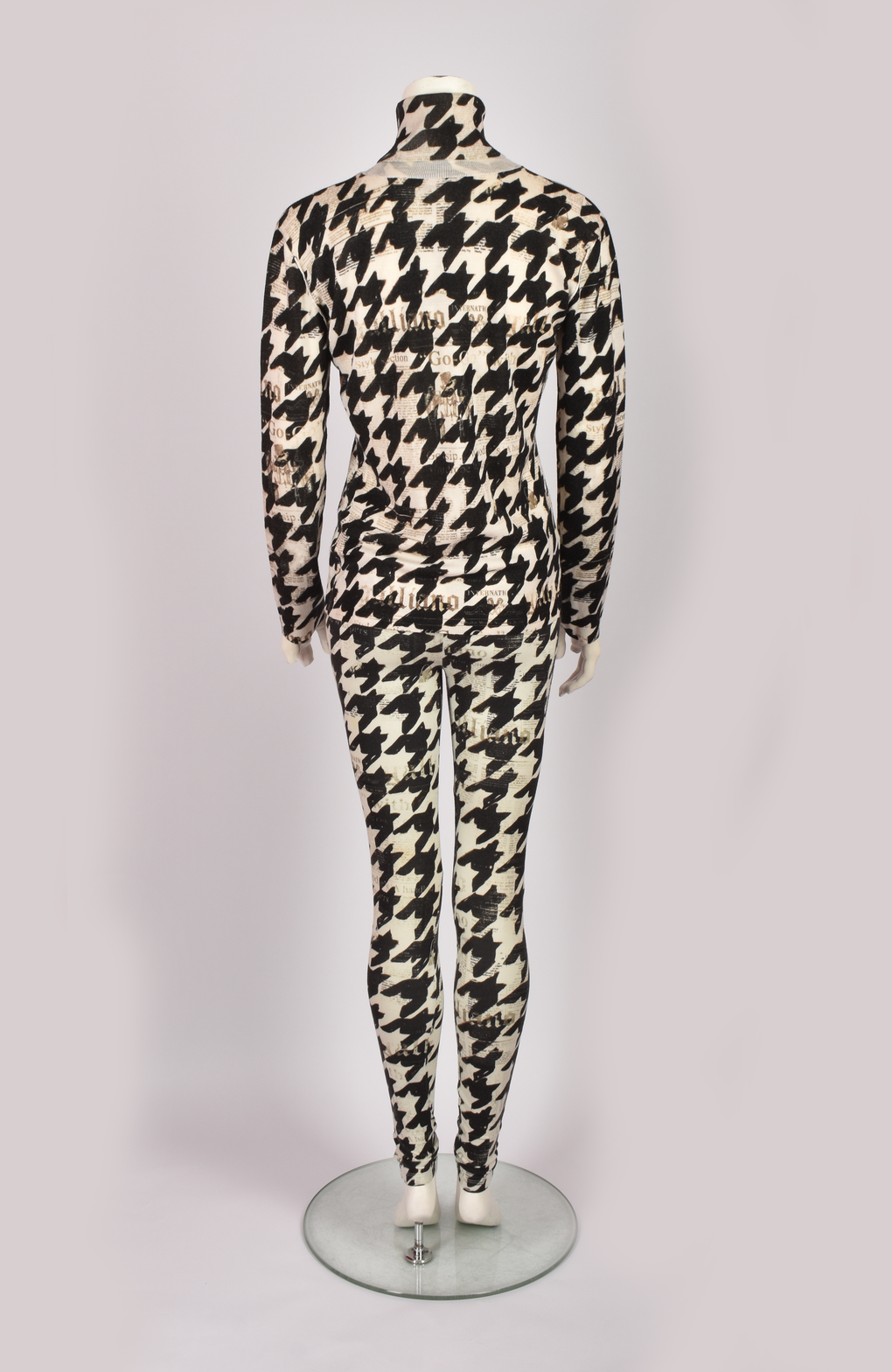 JOHN GALLIANO HOUNDSTOOTH SET