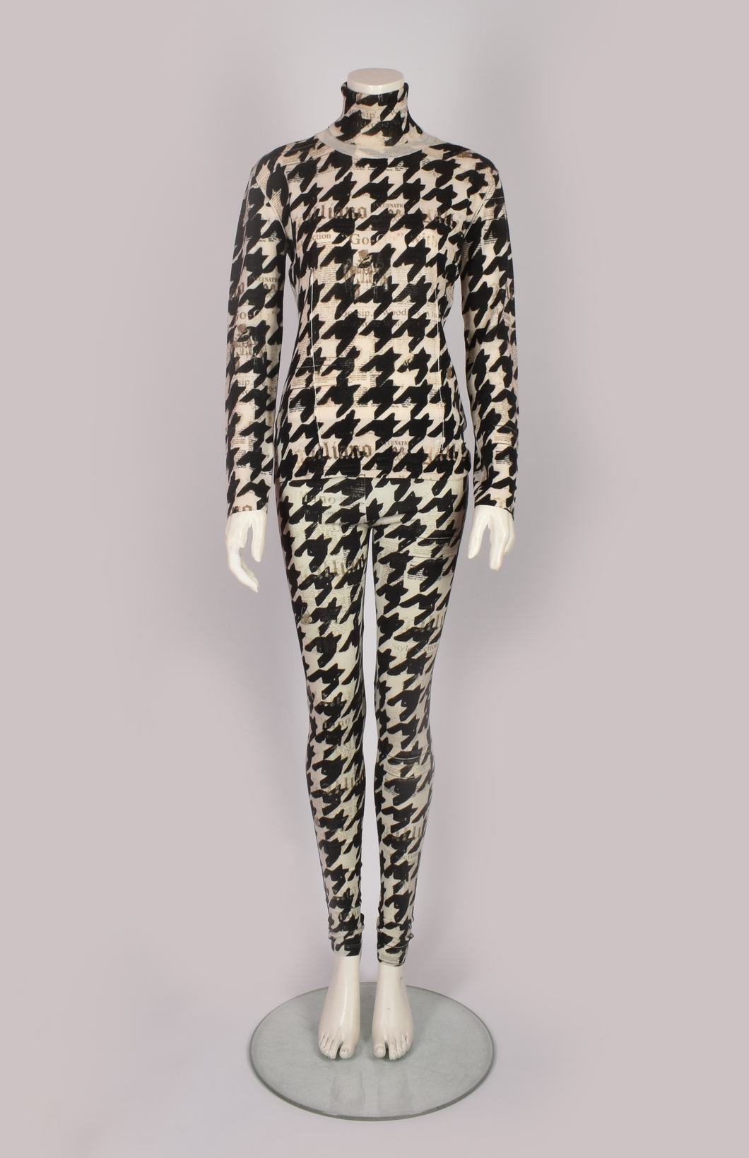 JOHN GALLIANO HOUNDSTOOTH SET