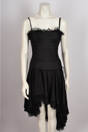 DOLCE & GABBANA A/W 2003 CORSET BLACK DRESS