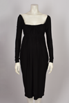 DONNA KARAN RUCHED DRESS