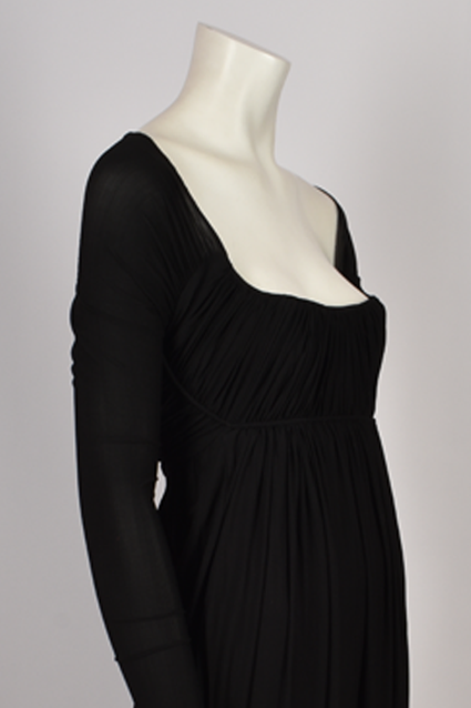 DONNA KARAN RUCHED DRESS