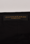 DONNA KARAN EMBELLISHED BLACK MINI DRESS