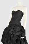 BELLEVILLE SASSOON BLACK BOW GOWN
