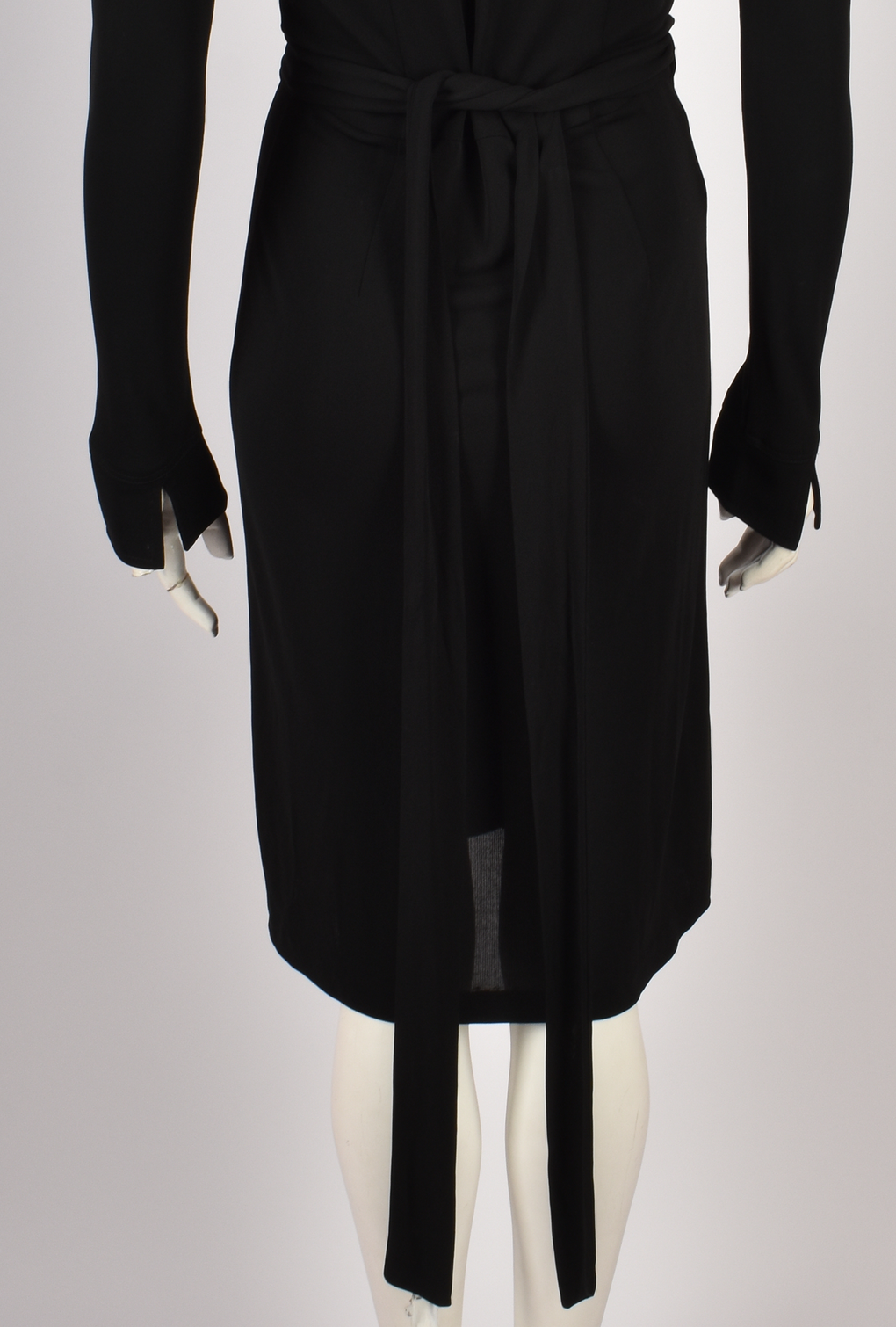 DIANE VON FURSTENBERG LONG SLEEVE WRAP DRESS