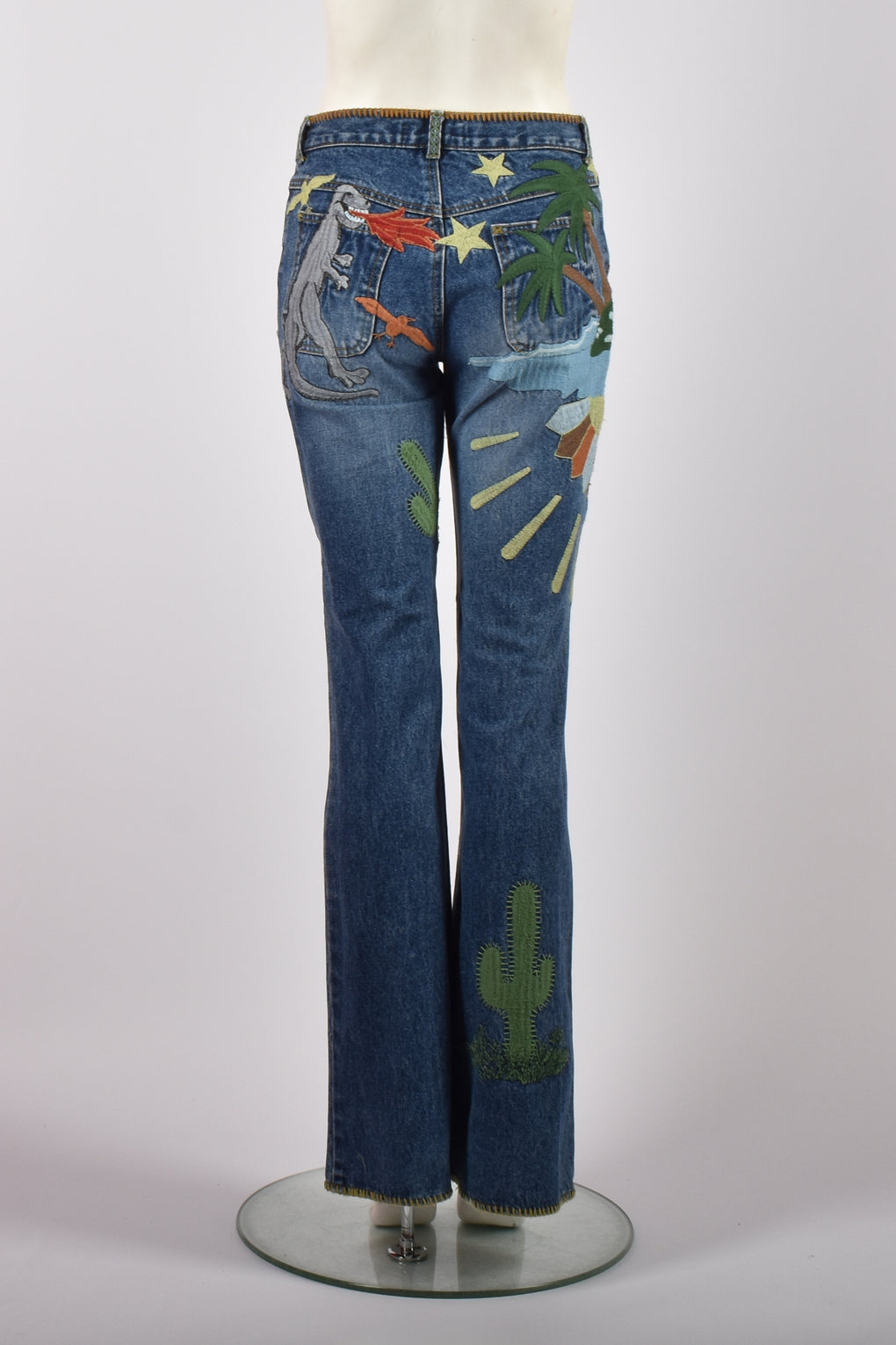 SEE BY CHLOE EMBROIDERED JEANS