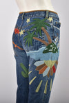SEE BY CHLOE EMBROIDERED JEANS