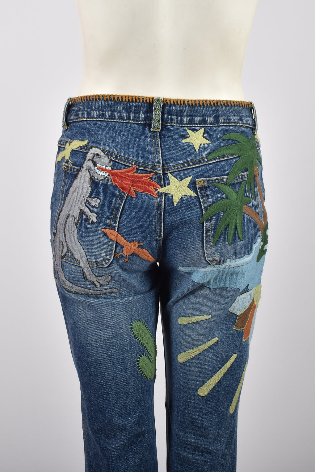 SEE BY CHLOE EMBROIDERED JEANS