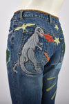 SEE BY CHLOE EMBROIDERED JEANS
