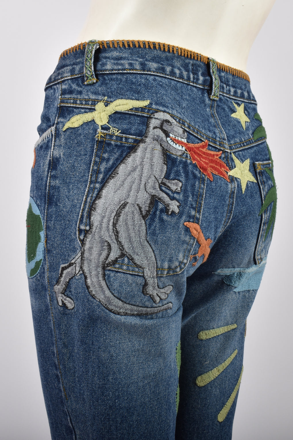 SEE BY CHLOE EMBROIDERED JEANS