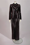 ALBERTA FERRETTI STRIPED SUIT