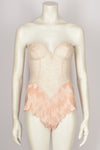 LA PERLA PINK LACE BODYSUIT