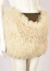 VIVIENNE WESTWOOD FUR AND SUEDE SKIRT