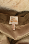 VIVIENNE WESTWOOD FUR AND SUEDE SKIRT